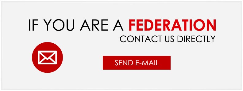 If you're a federation, contact us directly